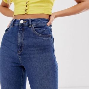 ASOS DESIGN high rise farleigh mom jeans